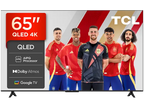 TV QLED 65 - TCL 65T69C, UHD 4K, Procesador AiPQ, Smart TV, DVB-T2, Negro