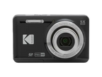 Cámara digital - KODAK FZ55-BK, 16,76 megapixel, Full HD 1080p, Negro