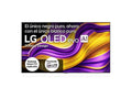 TV OLED 77 - LG OLED77G54LW, OLED 4K, Procesador Inteligente α11 AI Processor 4K Gen2, Smart TV, Gallery Deisgn, negro roca