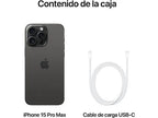 Apple iPhone 15 Pro Max 256 GB / titanio Negro