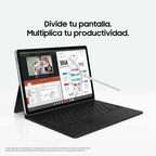 Tablet Samsung Galaxy Tab S9 FE+ 12.4" 8GB 128GB ocho núcleos Gris