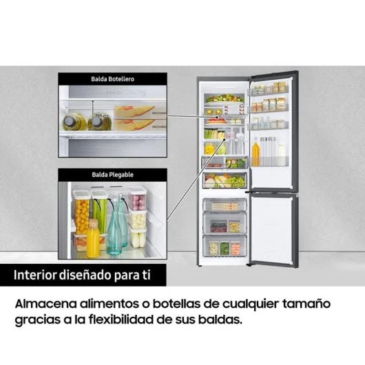 Frigorífico Combi Samsung RB38C776CS9EF Inox