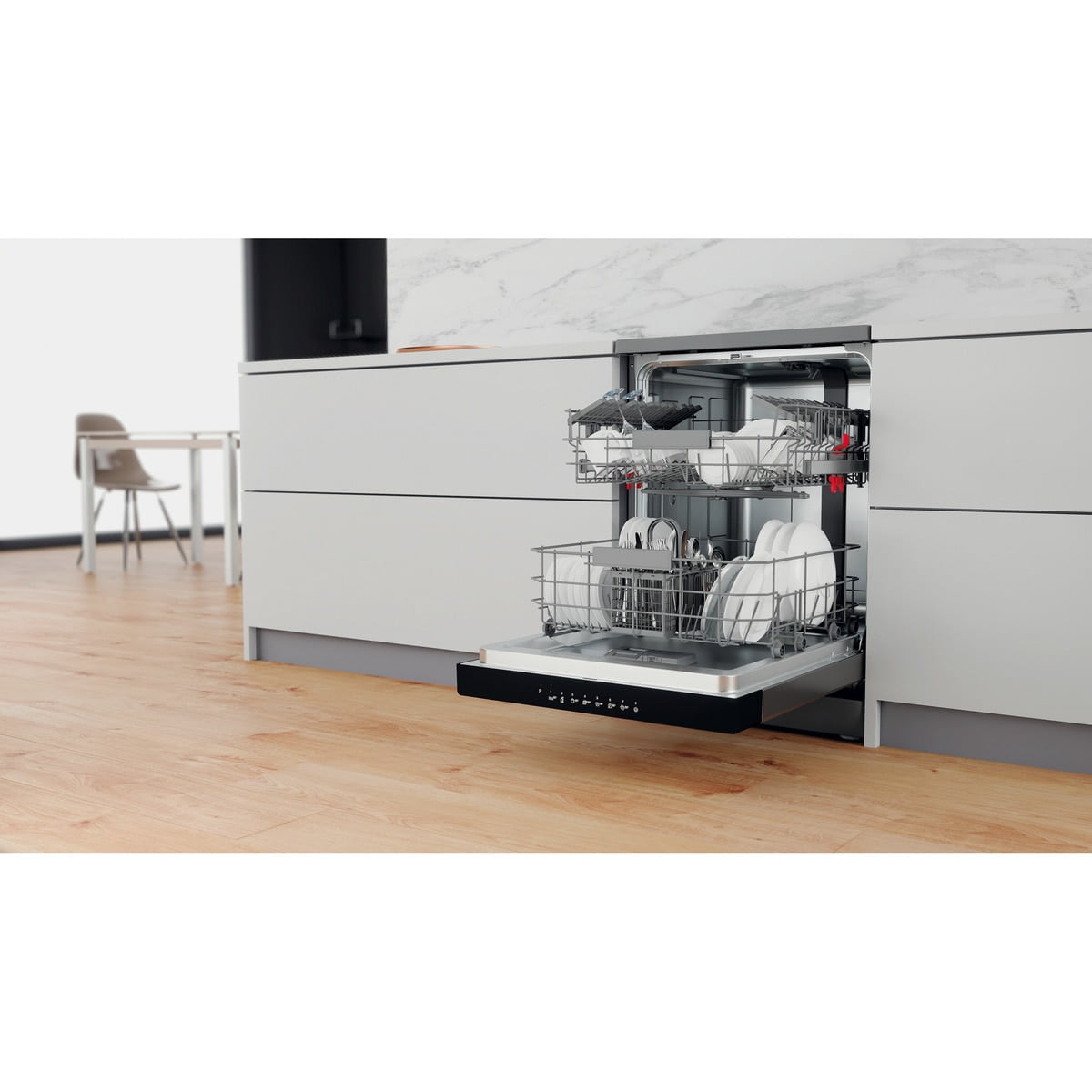 Lavavajillas Whirlpool wfc3c34x (14 cubiertos - 60 cm - Inox)
