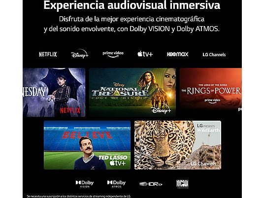 Smart TV LG OLED55C32LA.AEU 4K Ultra HD 55 HDR HDR10 Oled AMD FreeSync Dolby Vision
