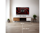 TV QLED 55 - TCL 55T69C, UHD 4K, Procesador AiPQ, Smart TV, DVB-T2, Negro