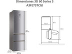 Frigorífico Combi Haier A3FE737CGJ