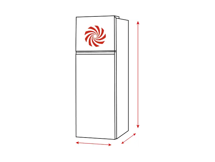 Frigorífico dos puertas - Hisense RT267D4AWE, Cíclico descongelación, 143.4 cm, 206 l, Iluminación LED, Blanco