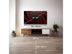 TV QLED 65" - Haier S80 Series H65S80FUX, QLED 4K HDR10, Google TV, Gaming 120Hz, Dolby Audio, Negro