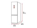 Frigorífico combi - Balay 3KFE551WI, Total No Frost, 186 cm, 305 l, EasyAccess, Blanco
