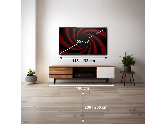 TV OLED 55 - Samsung TQ55S90HAEXXC, OLED 4K, NQ4 AI Gen3 Processor, Smart TV, Tecnología Sin Reflejos, Full AI, Negro