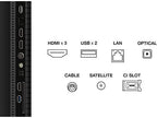 TV QLED 50" - TCL 50P7K, UHD 4K, AiPQ Processor, Smart TV, DVB-T2, 60 Hz, Pantalla HVA, Dolby Atmos, Negro