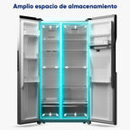Origial COOL AND FREEZE SBS Frigorífico Americano con Dispensador No Frost E Acero Inoxidable