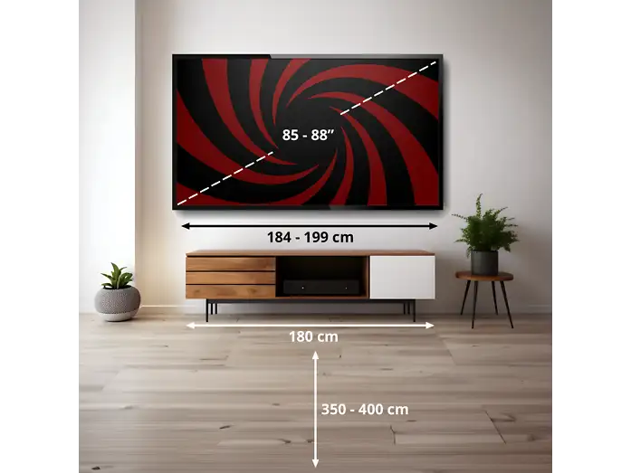 TV QLED 85 - TCL 85T69C, UHD 4K, Procesador AiPQ, Smart TV, DVB-T2, Negro