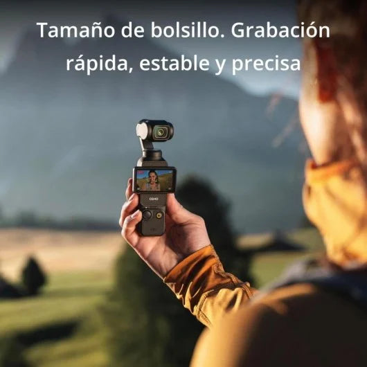 DJI Osmo Pocket 3 Cámara Suspendida 4K Estabilización en 3 Ejes Negra