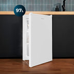 Cecotec Congelador vertical Bolero CoolMarket TF 97 White