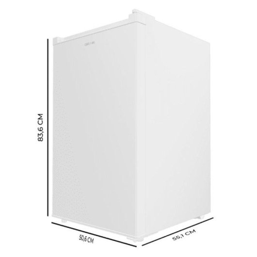 Congelador Bolero CoolMarket TF 87 White 87L Clase E compacto 3 cajones