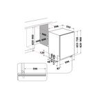 Lavavajillas Integrable Whirlpool W2I HD526 A