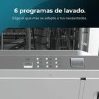 Cecotec Bolero Aguazero 4101 Full-BI Lavavajillas Integrable 11 Cubiertos E Acero Inoxidable