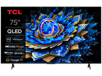 TV QLED 75 - TCL 75T69C, UHD 4K, Procesador AiPQ, Smart TV, DVB-T2, Negro