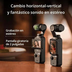 DJI Osmo Pocket 3 Cámara Suspendida 4K Estabilización en 3 Ejes Negra