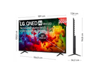 TV QNED Mini LED 85 - LG 85QNED72B6A, UHD 4K, Procesador Inteligente α7 AI Processor 4K Gen9, Smart TV, DVB-T2 (H.265), Negro
