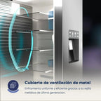 Origial Frigorífico Americano Cool &Freeze 4 puertas 482L E Inox Con dispensador