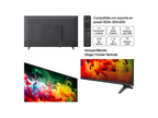 TV QNED Mini LED 50 - LG 50QNED72B6B, UHD 4K, Procesador Inteligente α7 AI Processor 4K Gen9, Smart TV, DVB-T2 (H.265), Negro