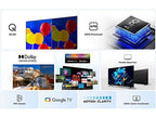 TV QLED 50" - TCL 50P7K, UHD 4K, AiPQ Processor, Smart TV, DVB-T2, 60 Hz, Pantalla HVA, Dolby Atmos, Negro