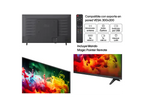 TV QNED Mini LED 43 - LG 43QNED72B6B, UHD 4K, Procesador Inteligente α7 AI Processor 4K Gen9, Smart TV, DVB-T2 (H.265), Negro