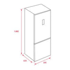 Teka NFL 345 C Frigorífico Combi E Acero Inoxidable