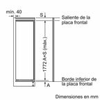 Bosch Serie 6 KIR81ADD0 Frigorífico Una Puerta Integrable D