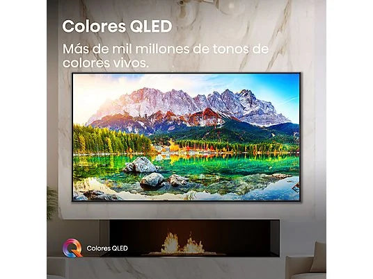 TV Mini LED 65 - Hisense 65E8Q, UHD 4K, 144 Hz, Hi-View Engine, Escalador HDR IA, Subwoofer integrado, Negro
