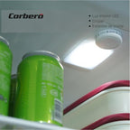 Frigorífico Corberó CCH1824EX 262L Inox Estático Luz LED Cajón para frutas y verduras Silencioso 40dB