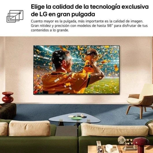 TV LG NANO 4K UHD AI 85NU8E0B3LA 85 4K UHD 60Hz Smart TV WebOS HDR10