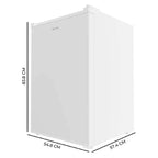 Cecotec Congelador vertical Bolero CoolMarket TF 97 White