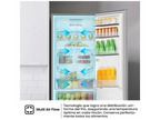 Frigorífico combi - Hisense RB440N4ACA, No Frost, 201.7 cm, 336 l, Multi-Air Flow. Motor Inverter, Inox