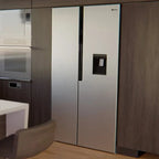 Origial COOL AND FREEZE SBS Frigorífico Americano con Dispensador No Frost E Acero Inoxidable