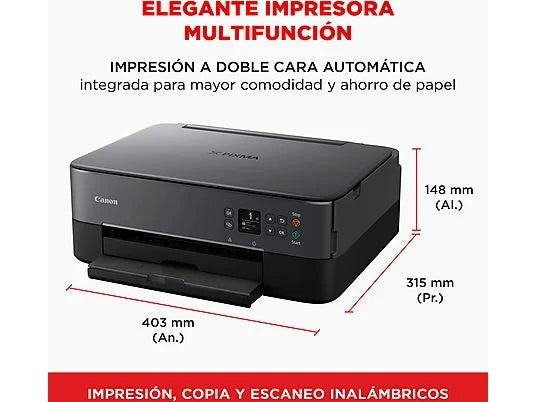 Canon Equipo multifunción injket TS3350 Negro