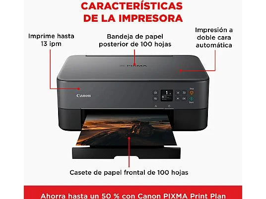 Canon Equipo multifunción injket TS3350 Negro