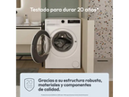 Lavadora carga frontal - Candy GD 4105-S ProWash 300, 10 kg, 1400 rpm, 16 programas, Blanco