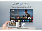 TV QLED 50" - TCL 50P7K, UHD 4K, AiPQ Processor, Smart TV, DVB-T2, 60 Hz, Pantalla HVA, Dolby Atmos, Negro