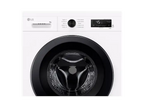 Lavadora carga frontal - LG F4X1009NWK, 9 kg, 1400 rpm, 10 programas, AI Direct Drive, ThinQ, Blanco Marfil