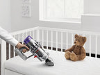 Aspirador escoba - Dyson Cyclone V10 Absolute, Potencia succión 150 AW, Sin cable, Tecnología ciclónica, 60 min, Níquel