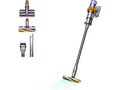 Aspirador escoba - Dyson V15 Detect Absolute, Potencia succión 240 AW, 60 min, Inteligente y Potente, 3 Modos, Tecnología Láser, Sensor Suciedad