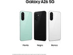 Móvil - Samsung Galaxy A26 5G, Menta, 128 GB, 6 GB RAM