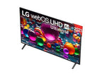 TV LED 43 - LG 43UA75006LA, UHD 4K, Procesador Inteligente α7 AI Processor 4K Gen8, Smart TV, DVB-T2 (H.265), negro carbón