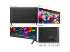 TV LED 43 - LG 43UA75006LA, UHD 4K, Procesador Inteligente α7 AI Processor 4K Gen8, Smart TV, DVB-T2 (H.265), negro carbón