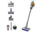 Aspirador escoba - Dyson V12s Detect Slim Submarine, Friegasuelos, Potencia succión 140 AW, Autonomía 60 min, Accesorios incluídos, Níquel