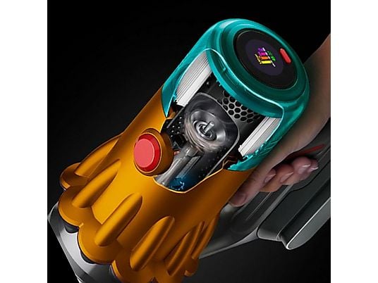 Aspirador escoba - Dyson V12s Detect Slim Submarine, Friegasuelos, Potencia succión 140 AW, Autonomía 60 min, Accesorios incluídos, Níquel
