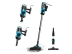 Aspirador escoba - Cecotec Conga PopStar 600 Vital, Con cable, Ciclónico, Sin bolsa, 600 W, 18 kPa, Radio acción 6 m, 500 ml, Negro
